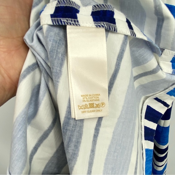 Kate Spade Blue Mariella Striped Dress Size 4 - Picture 3 of 13